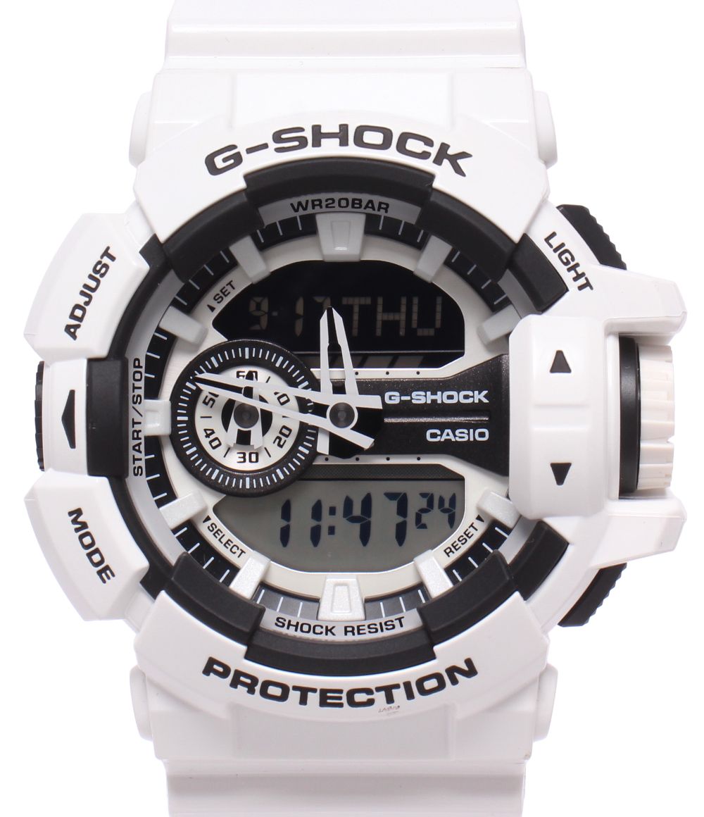 카시오 GA-400 쿼츠 남성용 G-SHOCK 시계 카시오
