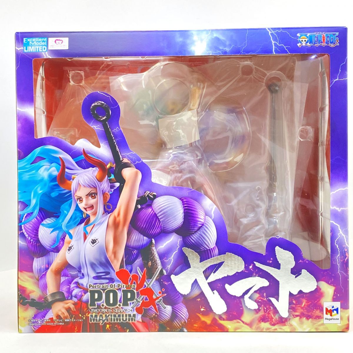 メガハウス エクセレントモデルLIMITED P.O.P ワンピース Warriors Alliance WA-MAXIMUM ヤマト フィギュア　※中古