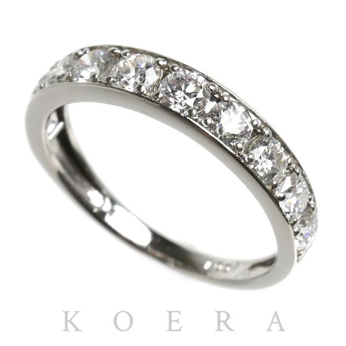 Pt900プラチナ リング・指輪 ダイヤモンド1.00ct 13.5号 2.7g レディース 中古 59,400円