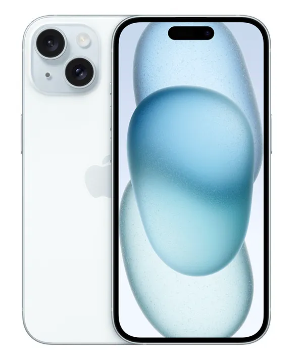 即日発送！】【純正バッテリー92%】iPhone15 ブルー 128GB 中古・整備