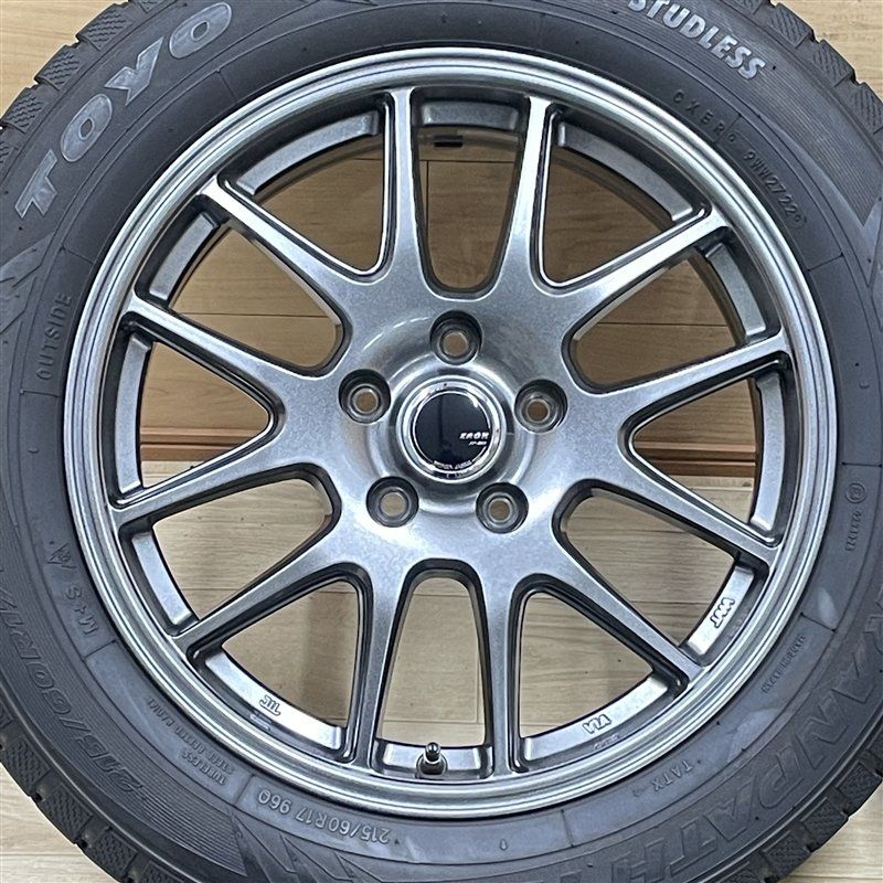 215/60R17 トーヨー TX 2022年製 ☆ C-HR カローラクロス CX-30 等