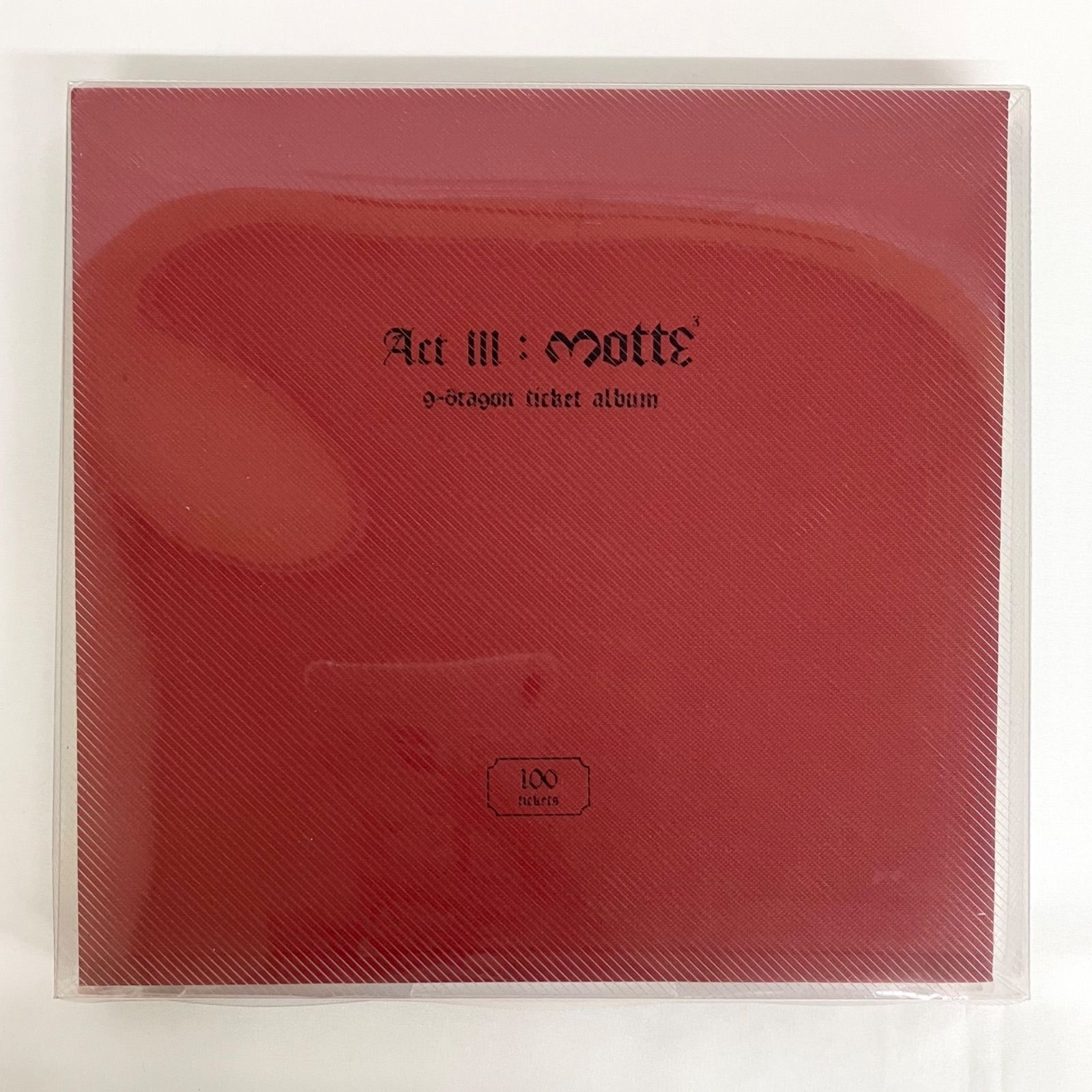 G-DRAGON チケットアルバム DVD NL9562 f117 - メルカリ
