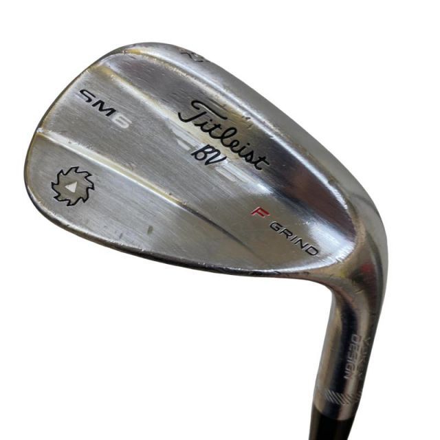 【中古】 タイトリスト VOKEY SPIN MILLED SM6 ツアークロム 52°/12°F ウェッジ WG Dynamic Gold (フレックスS) メンズ 男性用 右利き 右用 Cランク ゴルフクラブ