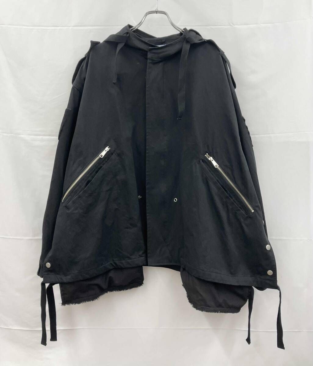 SeeSew シーソー ショートモッズブルゾン 260001 L ブラック 通年