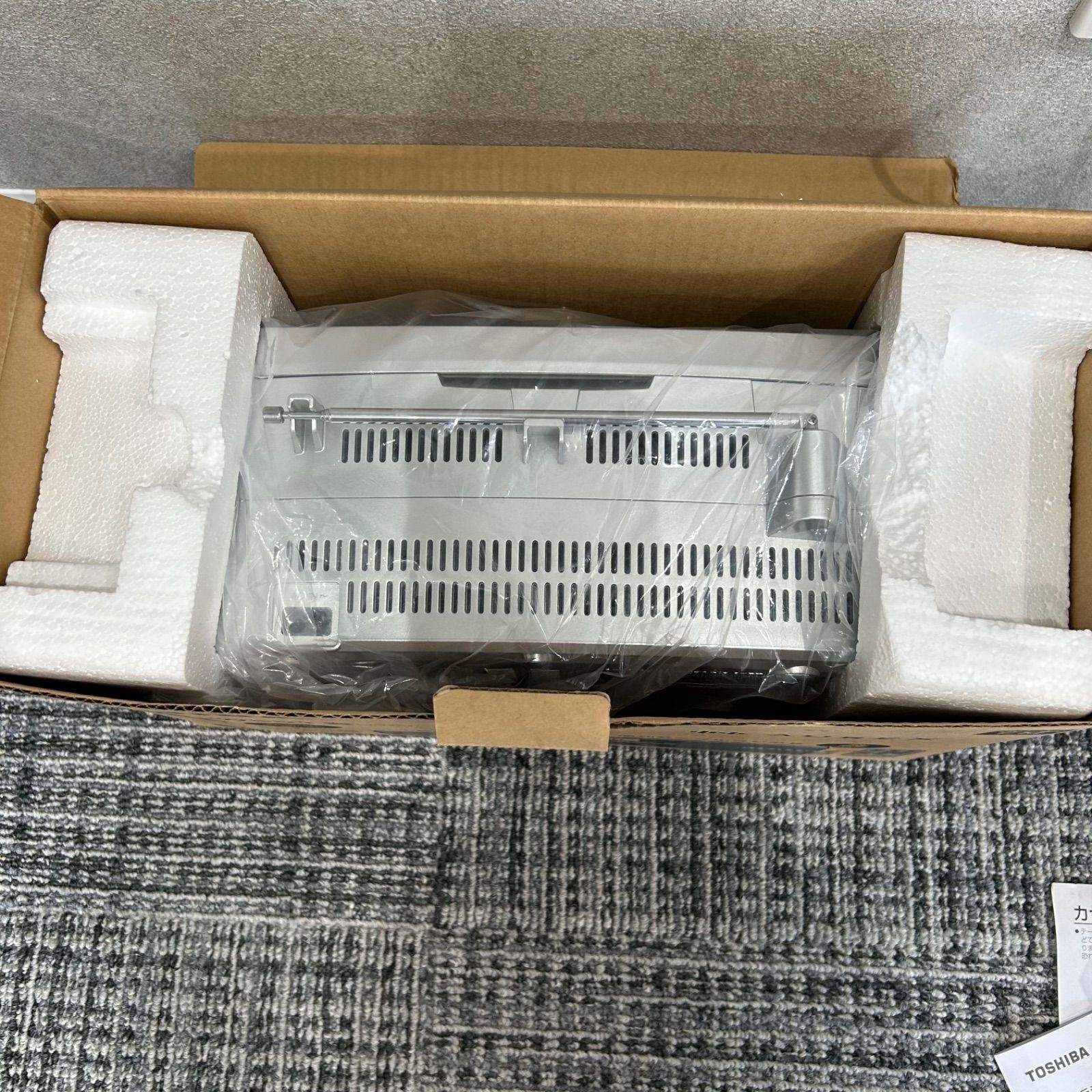 TOSHIBA Aurex CDラジオカセットレコーダー TY-CDW991 - メルカリ