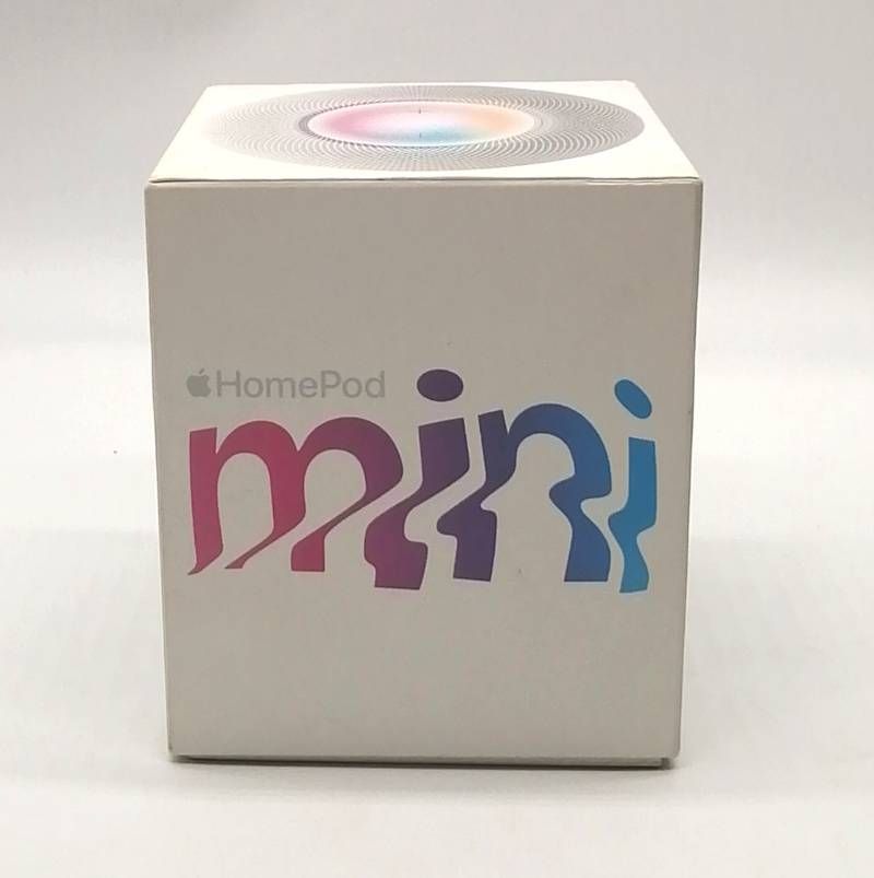 Apple HomePod mini ホワイト（アダプタ・箱付き）