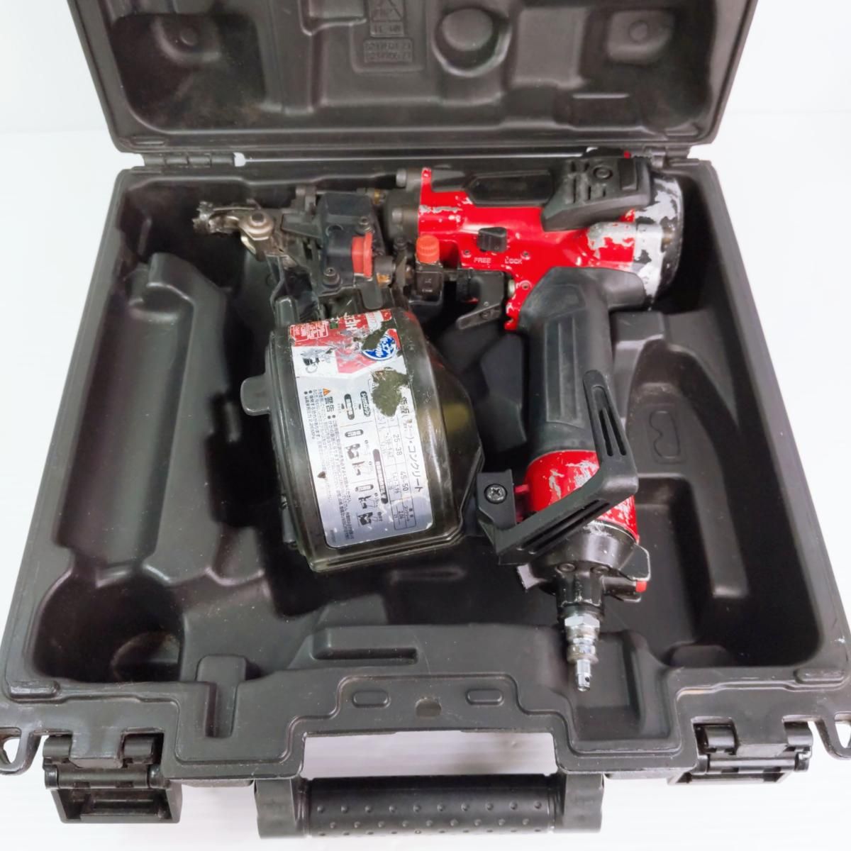 【中古品】マキタ 高圧エア釘打機 AN533H レッド 〇YR-55443〇 20,300円