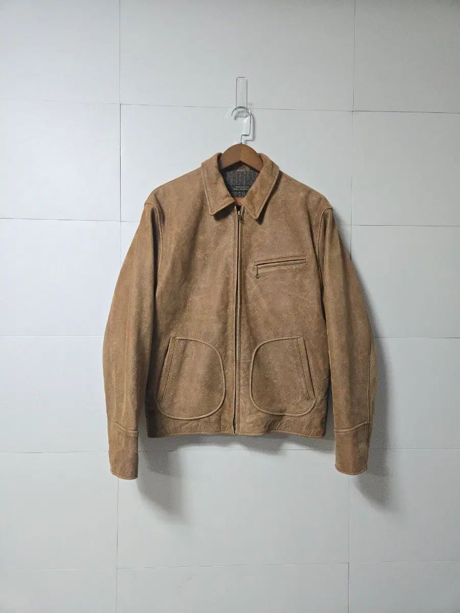 バードノート パーティー麻 カウハイド ヌバックレザー ジャケット 42 (ヨーロッパサイズ) 100 46,539円