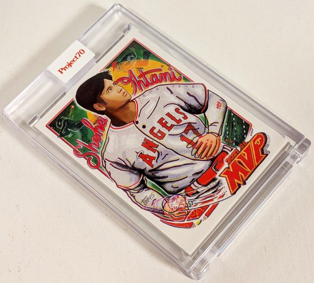 topps 2021 Project70 ANGELS 大谷翔平(Infinite Efdot/5570枚限定) 722