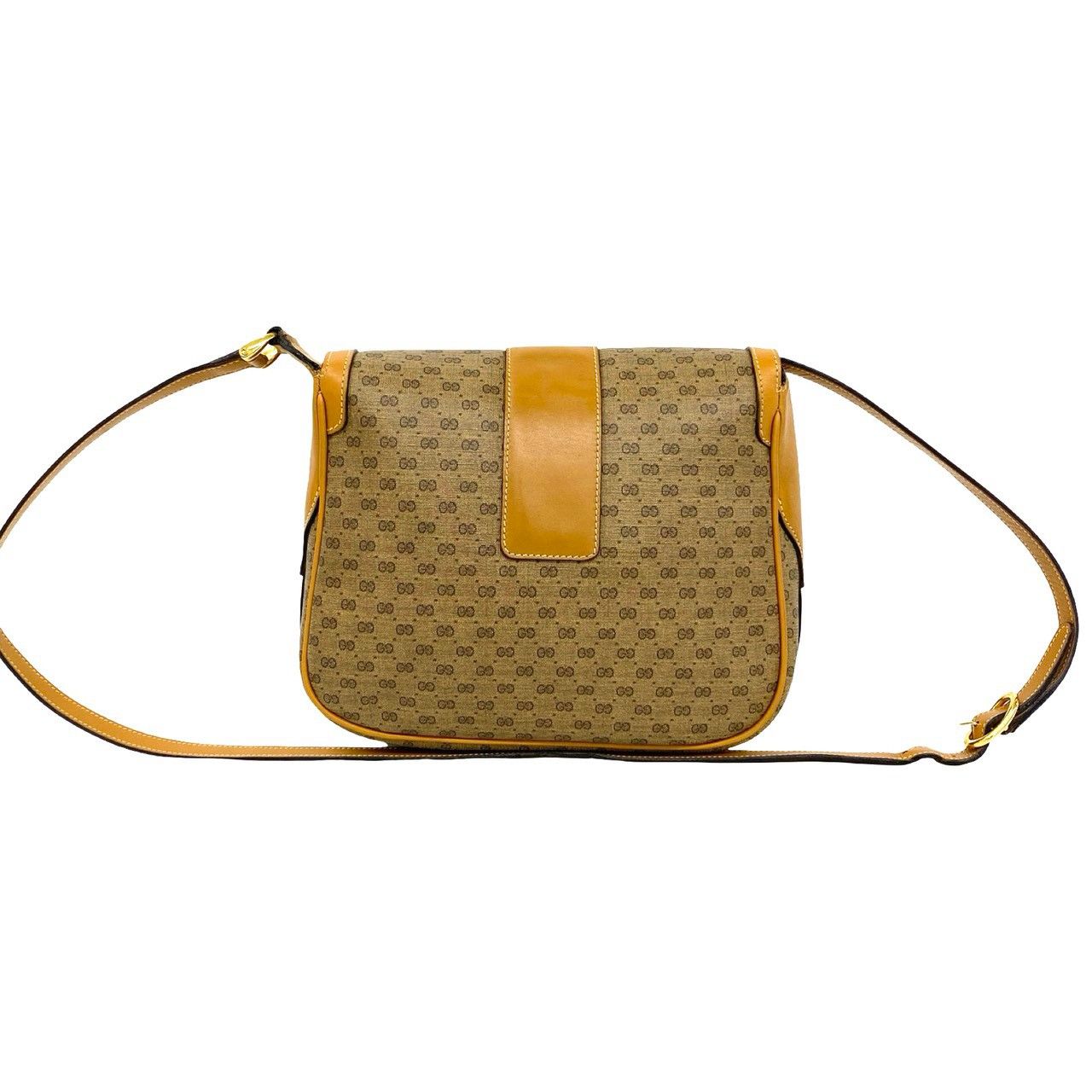 極 美品 GUCCI グッチ オールドグッチ ヴィンテージ マイクロGG 柄