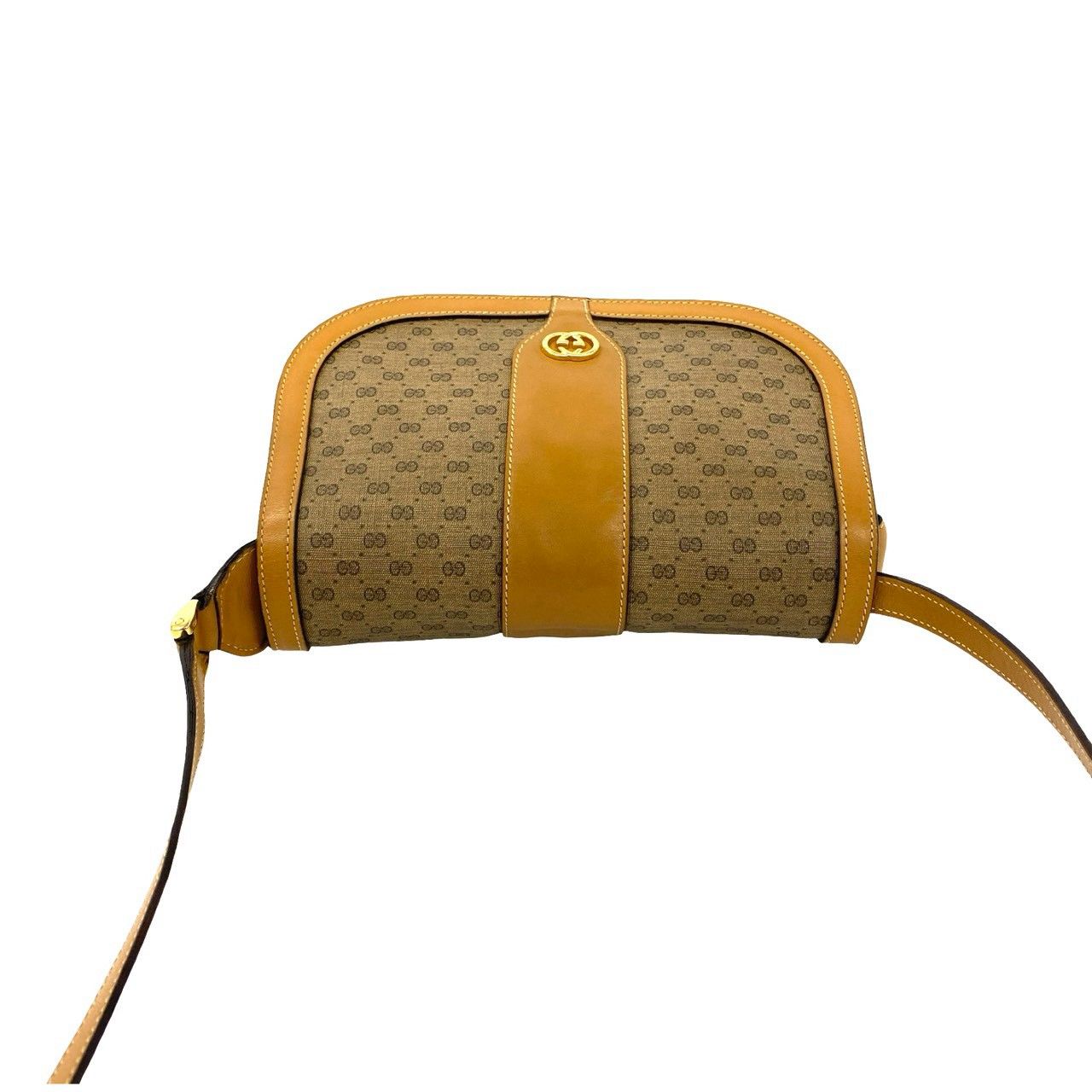 極 美品 GUCCI グッチ オールドグッチ ヴィンテージ マイクロGG 柄