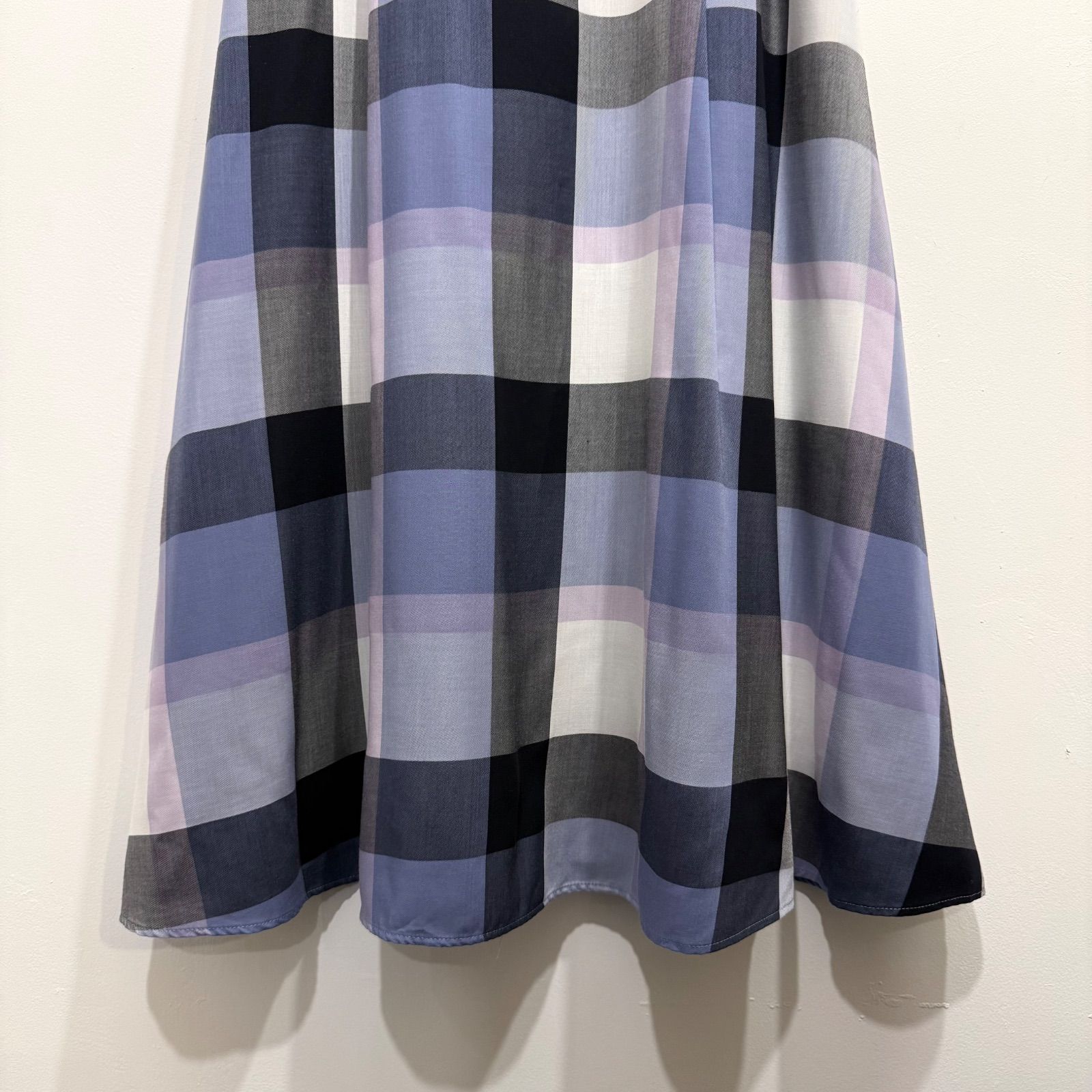 【美品♡】ブルーレーベルクレストブリッジ タックスカート BLUE LABEL CRESTBRIDGE ブルーレーベルクレストブリッジ エアリー