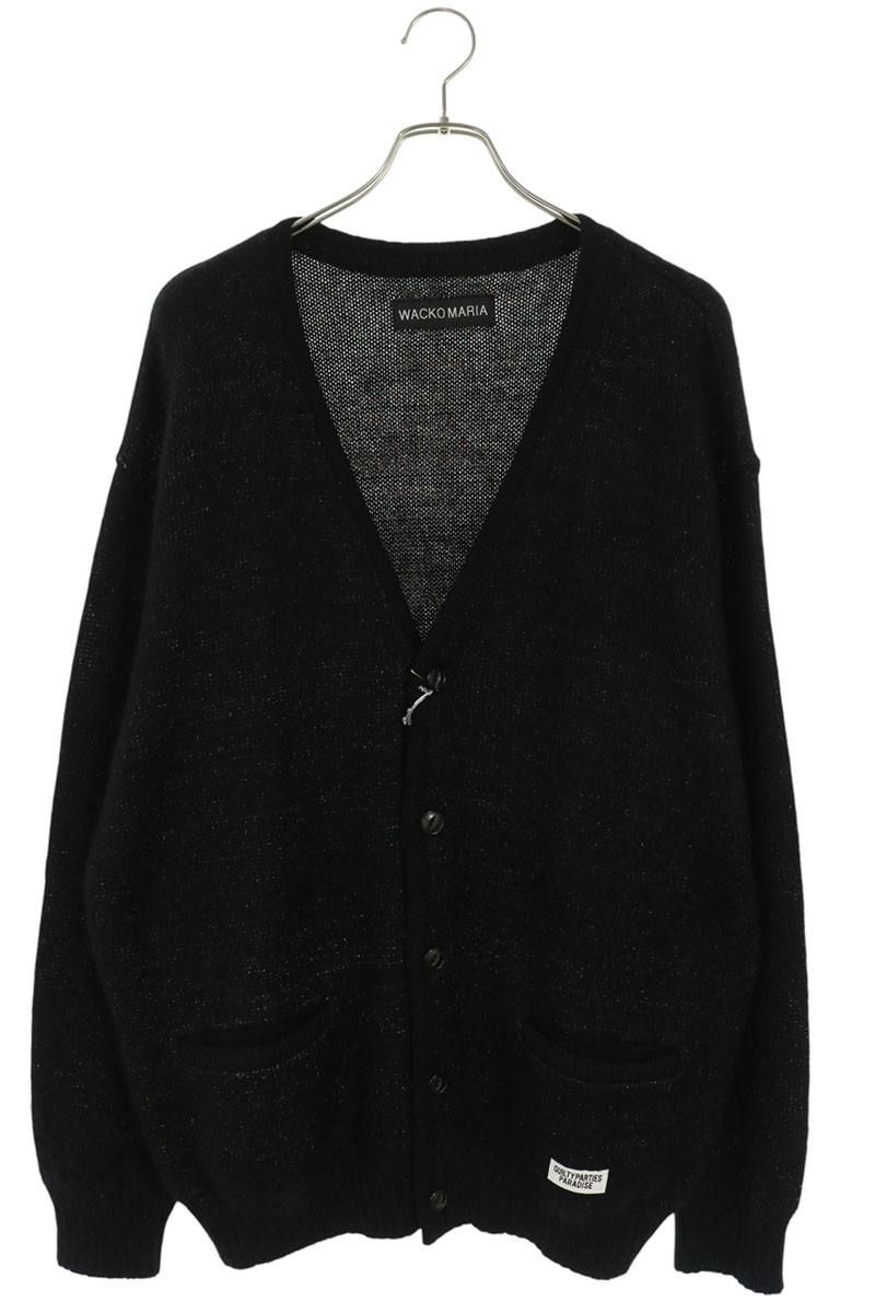 ワコマリア 24AW GLITTER MOHAIR CARDIGAN/24FW-WMK-KN16 グリッターモヘアレインボーカーディガン メンズ XL