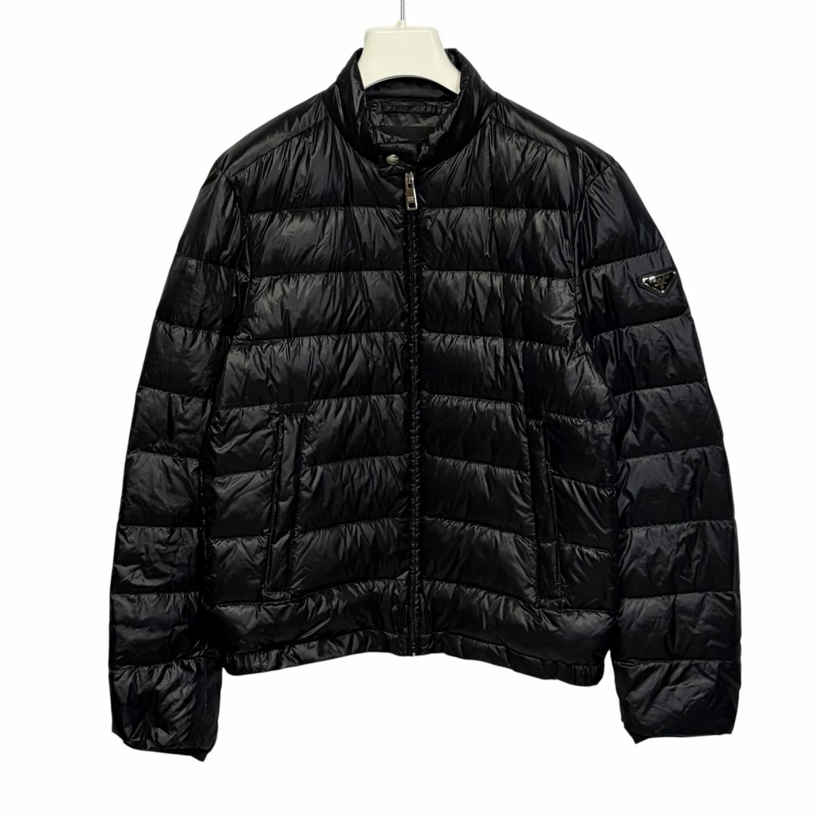 極美品/プラダ/PRADA/ダウンジャケット/トライアングルロゴ/46/型番SGA462 74,140円