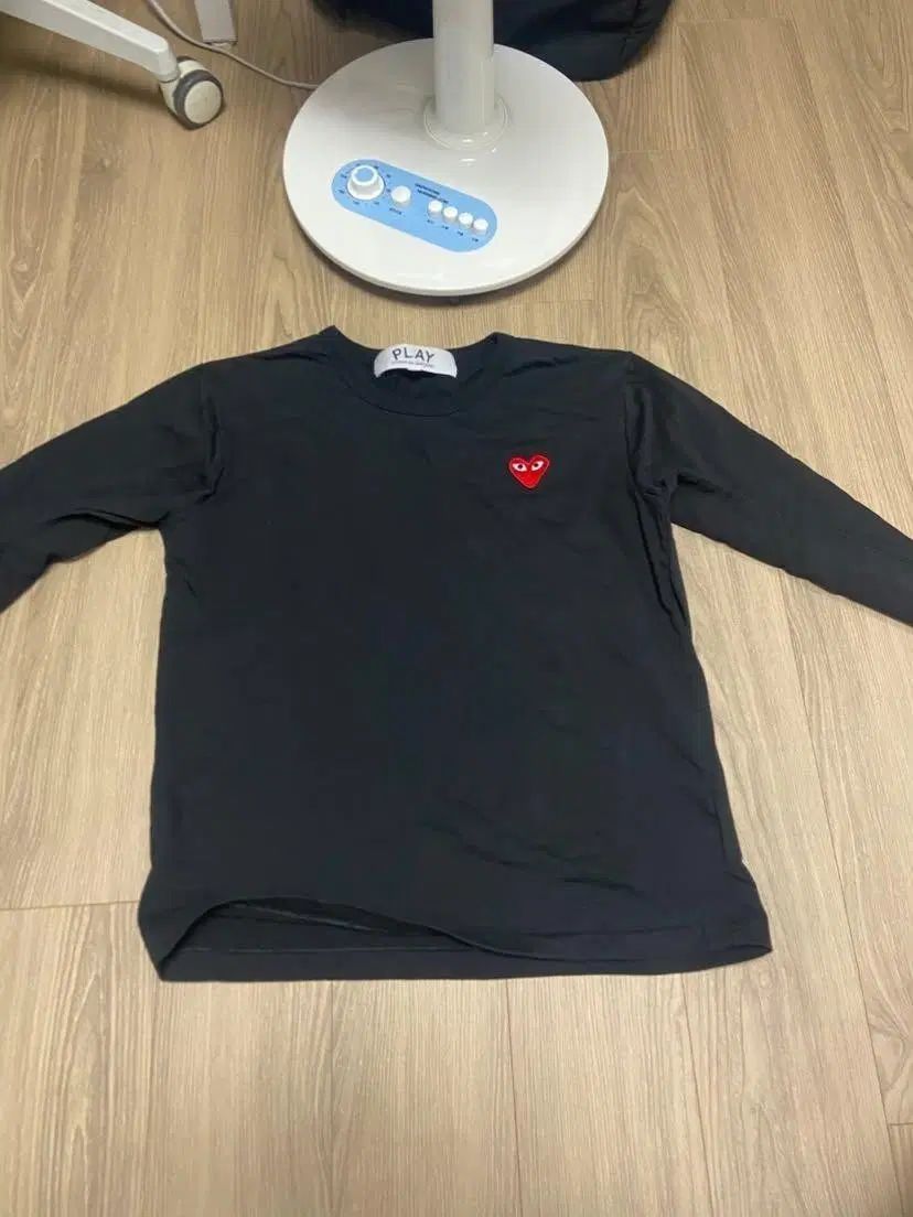 コム・デ・ギャルソン PLAY ロングスリーブ Tシャツ ブラック