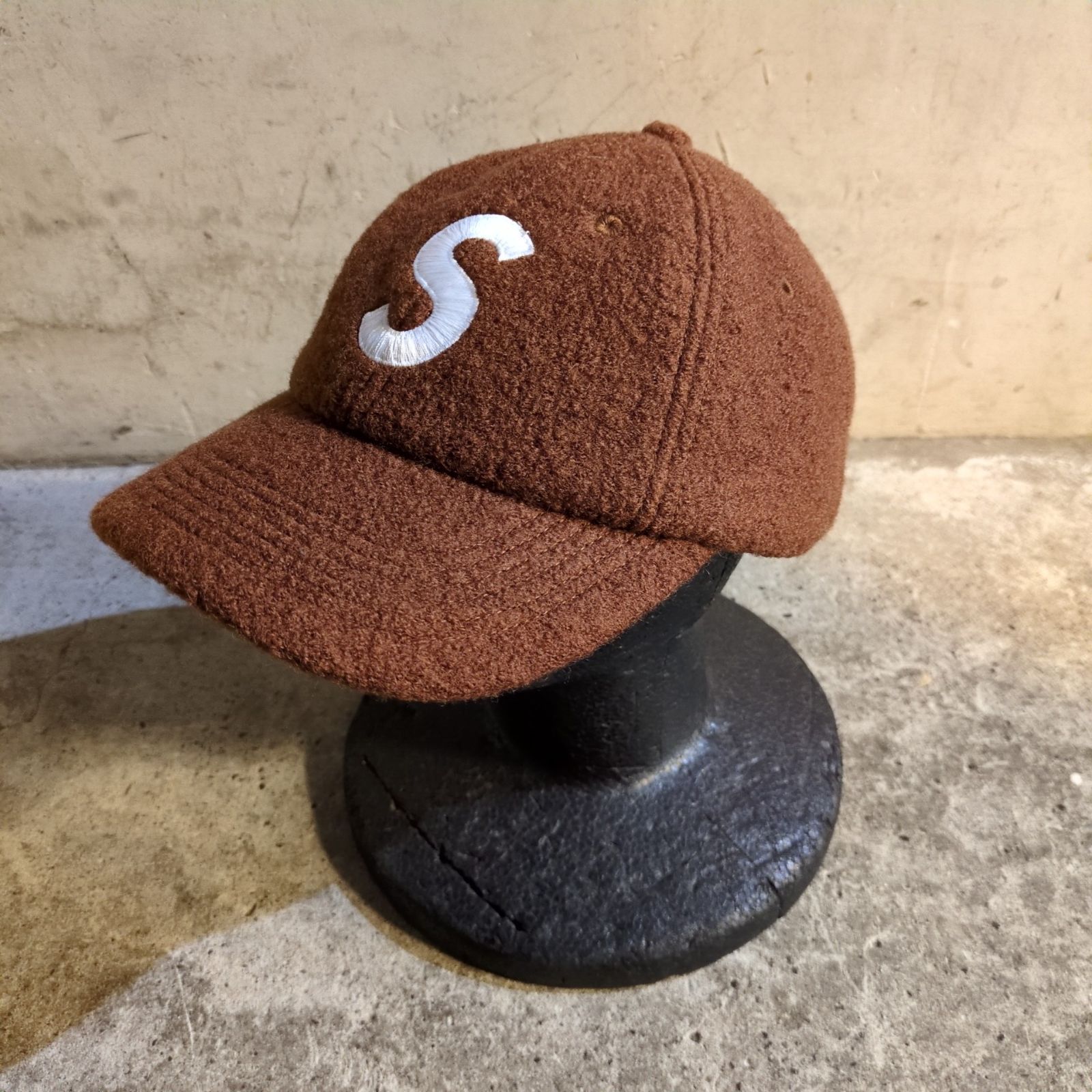 Supreme 22AW Boiled Wool S Logo 6-Panel シュプリーム 2022aw ウール Sロゴ キャップ ブラウン