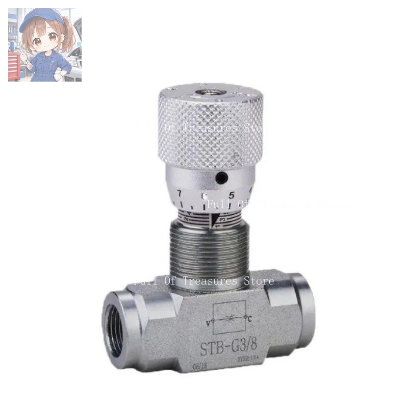 1/4インチ3/8インチ1/2インチ3/4インチ1インチの油圧フローSTU/STBスロットル制御弁 9,087円