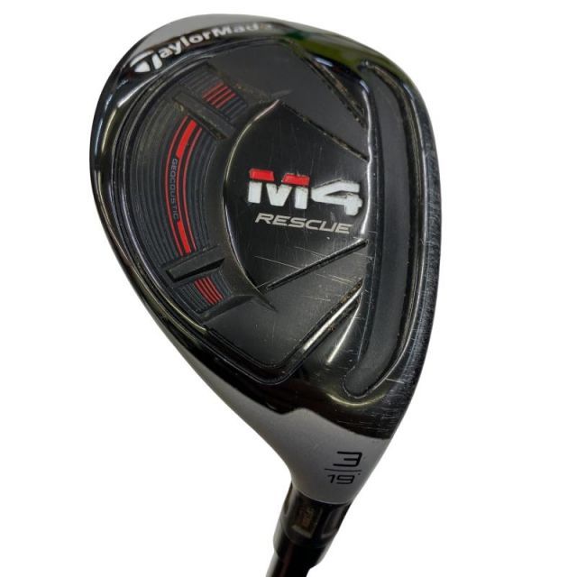 【中古】 テーラーメイド M4(2021) U3 ユーティリティ UT Fujikura ATMOS Red 7 (フレックスS) メンズ 男性用 右利き 右用 Cランク ゴルフクラブ