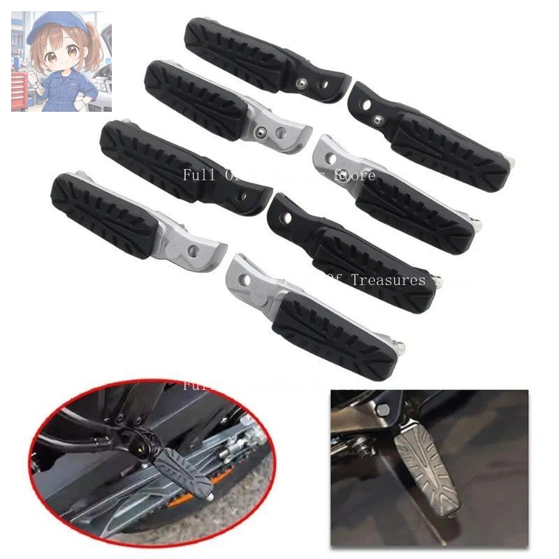 Duke250 390 RC390 オートバイフロント/リアフットペグカスタムフットレストパッド 7,904円