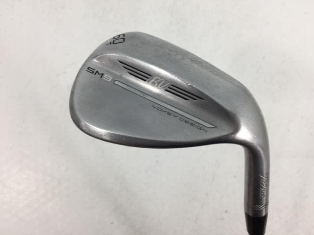 返品OK 【中古ゴルフクラブ】タイトリスト ボーケイ ウェッジ スピンミルド SM9 (ツアークロム)60.04T(日本仕様) BV105 SW