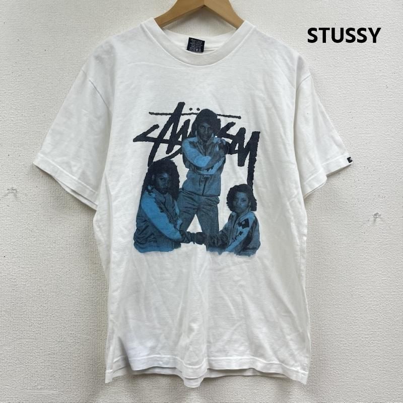 ステューシー 00s USA製 CUSTOMADE N°2 タグ J.J. Fad フォト Tシャツ メンズ 表記無し ISItems【USED】【古着】【中古】50168096