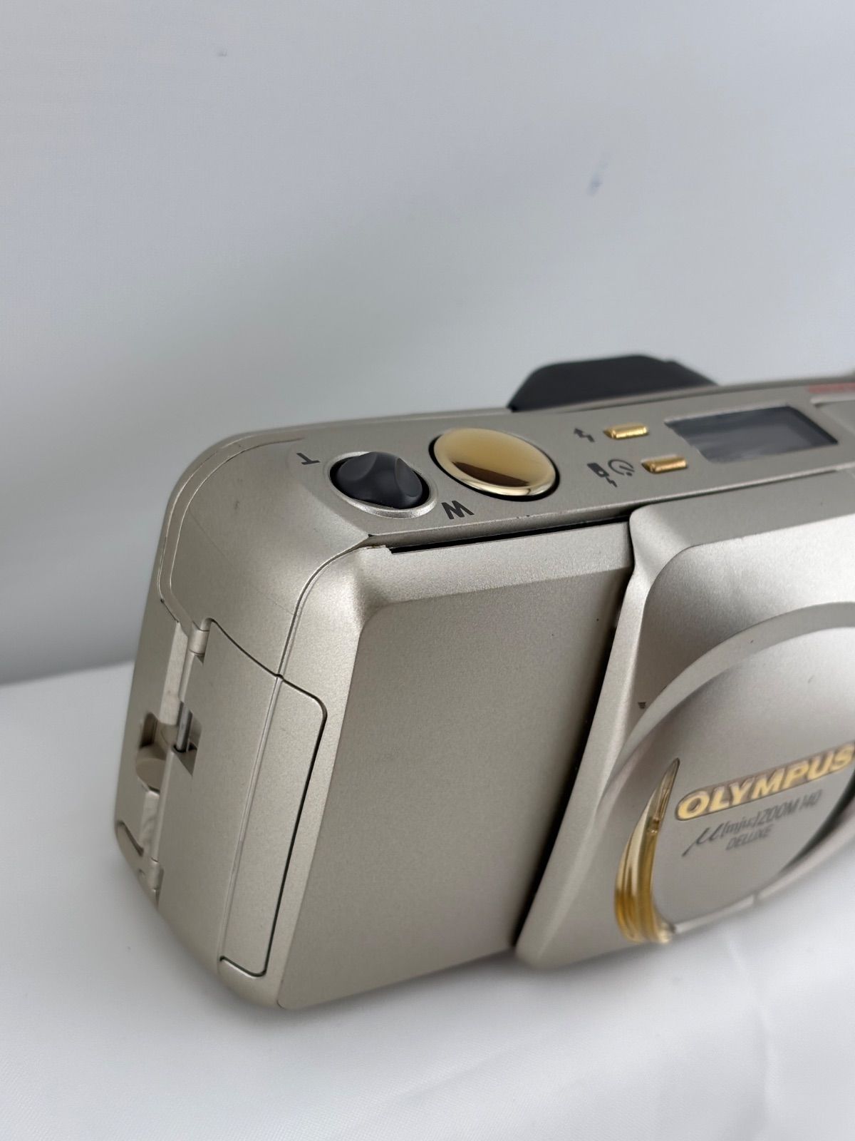 2572【フラッシュOK】 OLYMPUS μ mju ZOOM 140 DELUXE オリンパス