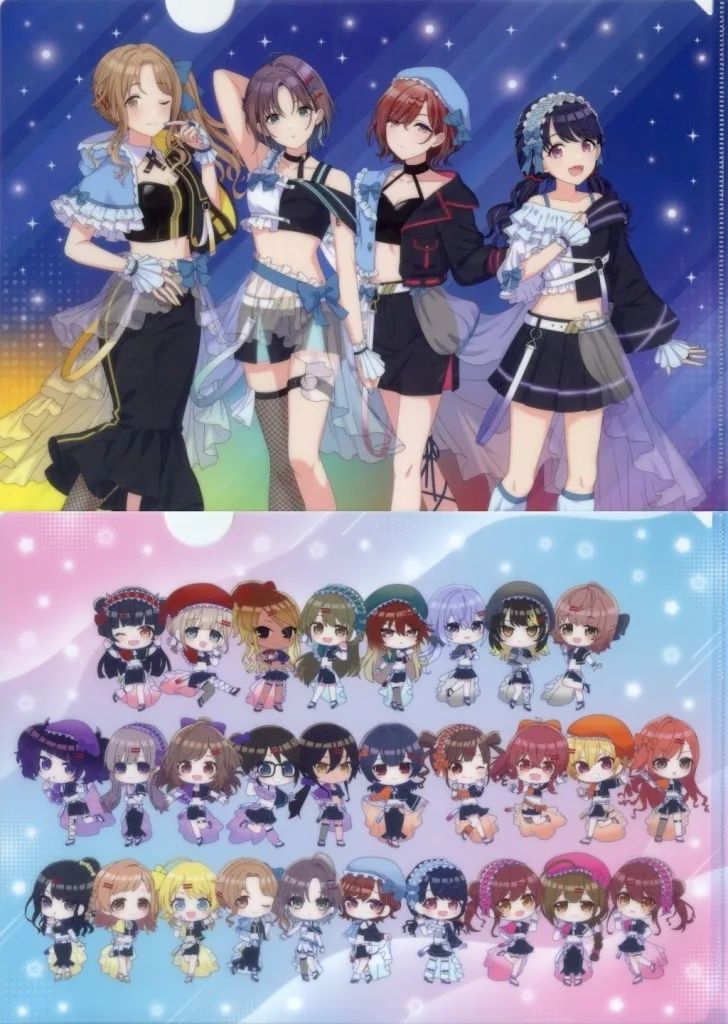 【中古】クリアファイル ノクチル/集合 A4クリアファイルセット 「NTTドコモ×アイドルマスター シャイニーカラーズ POP UP SHOP ...