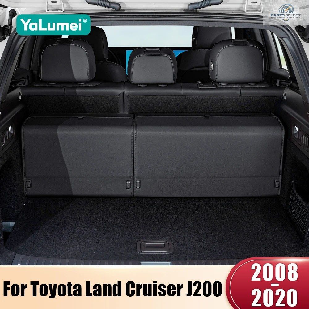 トヨタ ランドクルーザー 200 J200 2008-2016 - 20 折りたたみ式車トランク収納ボックスオーガナイザーツールパッケージ