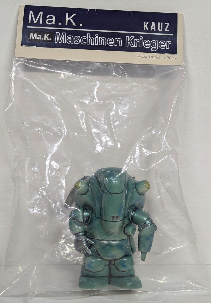 シカルナ工房 Maschinen Krieger KOW YOKOYAMA KAUZ マシーンネンクリーガー ソフビ 塗装版
