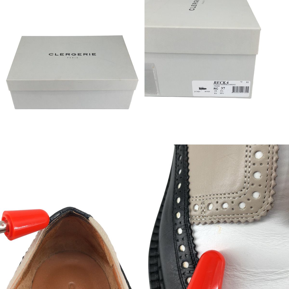 Clergerie Paris / クレジュリー | BECKA ダービー シューズ | 37