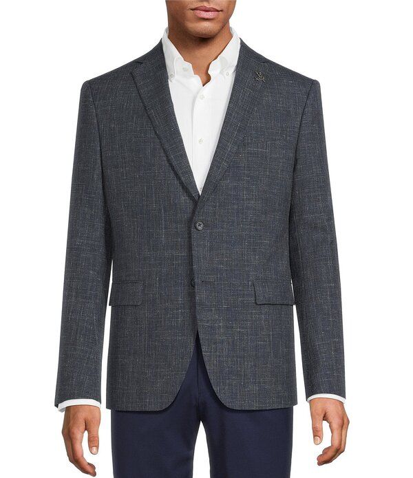 ジョンバルベイトス メンズ アウター ジャケット・ブルゾン スリムフィット コート John Varvatosignature Tailo red Slim Fit Solid Sport Coat