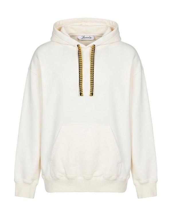 ランバン メンズ アウター パーカー・スウェット LANVIN Off White オフホワイト