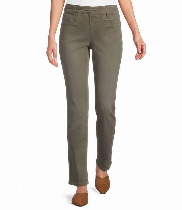 ウエストバウンド レディース ボトムス カジュアルパンツ ストレート Westbound High Rise Patch Pocket Straight Leg PullOn Pants Dusty