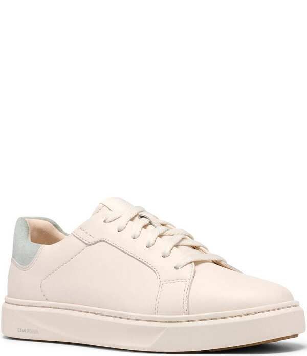 クラークス レディース シューズ スニーカー レース レザー Clarks Code C Lace Up Leather Sneakers Creamulti クリーム 27,548円