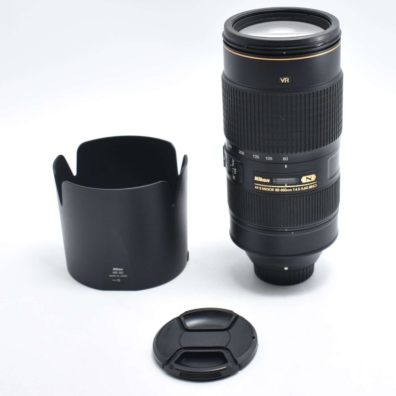 B#13070 Nikon 望遠ズームレンズ AF-S NIKKOR 80-400mm f/4.5-5.6G ED VR フルサイズ対応