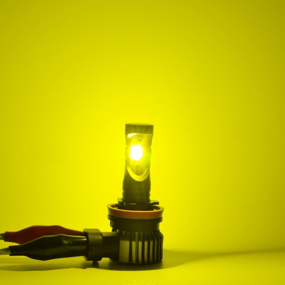 マツダ アテンザ H20.1～H24.10 GH系 爆光 H8/H11/H16 2色切替 LED フォグランプ ホワイト イエロー 2個SET ...