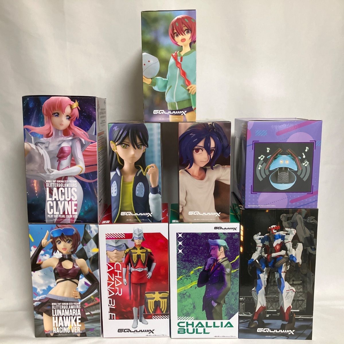 9点セット】ガンダム プライズフィギュア まとめ売り GQuuuuuuX SEED