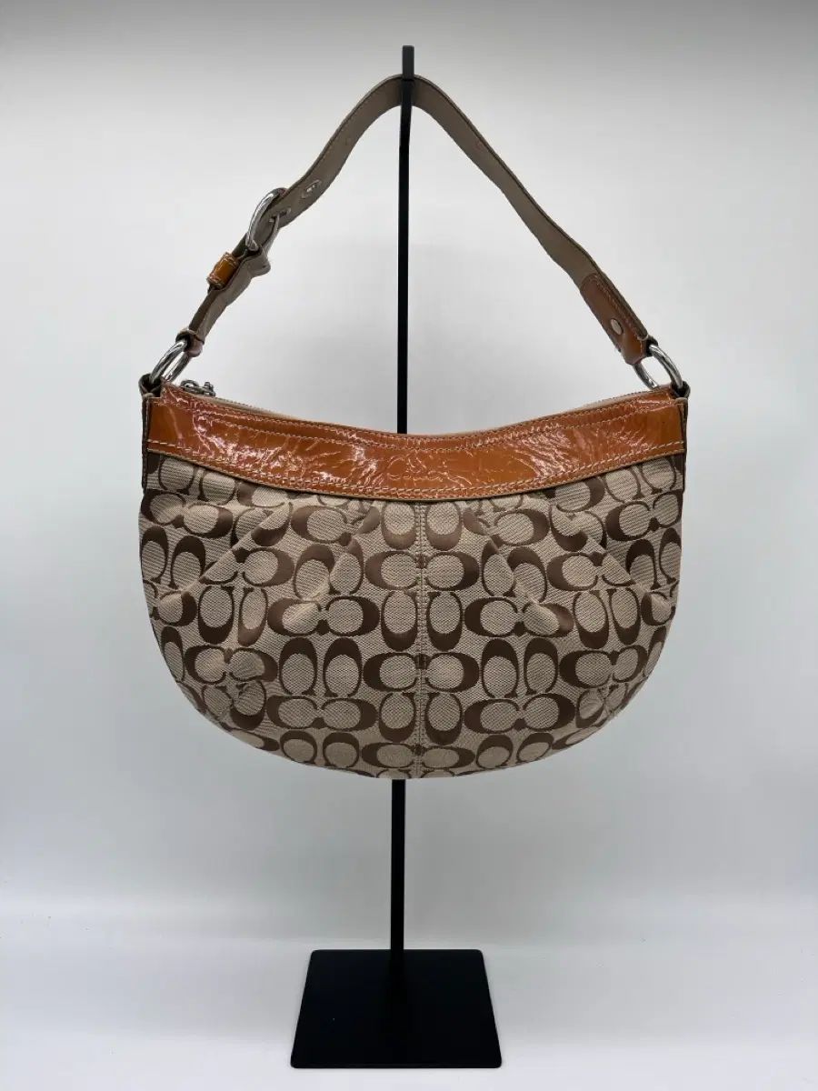 コーチ COACH シグネチャー プリーツ ソーホー ショルダーバッグ HOBO BAG <125>