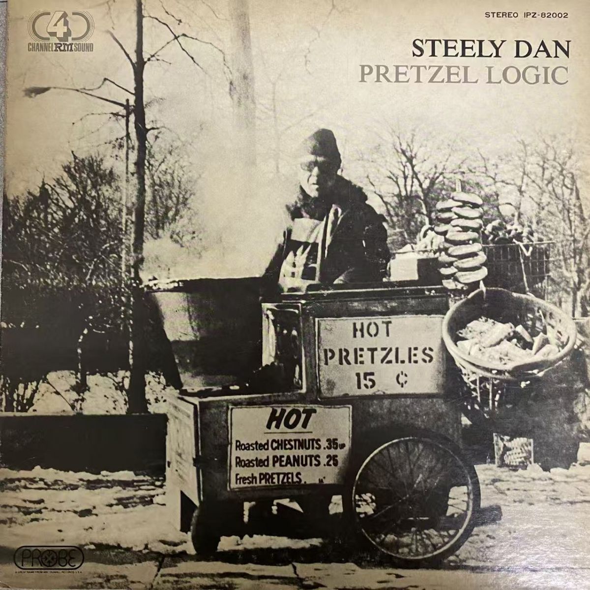 国内盤 4CHANNEL STEELY DAN/PRETZEL LOGIC/PROBE IPZ-82002 【レコード/record/LP】