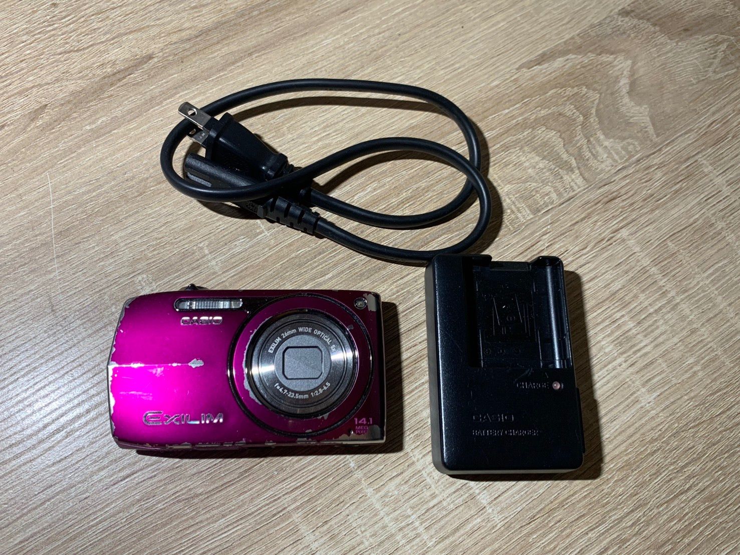 2483 카시오 엑실림 EX-Z2300 퍼플 작동 확인 디지털 카메라 [신제품]