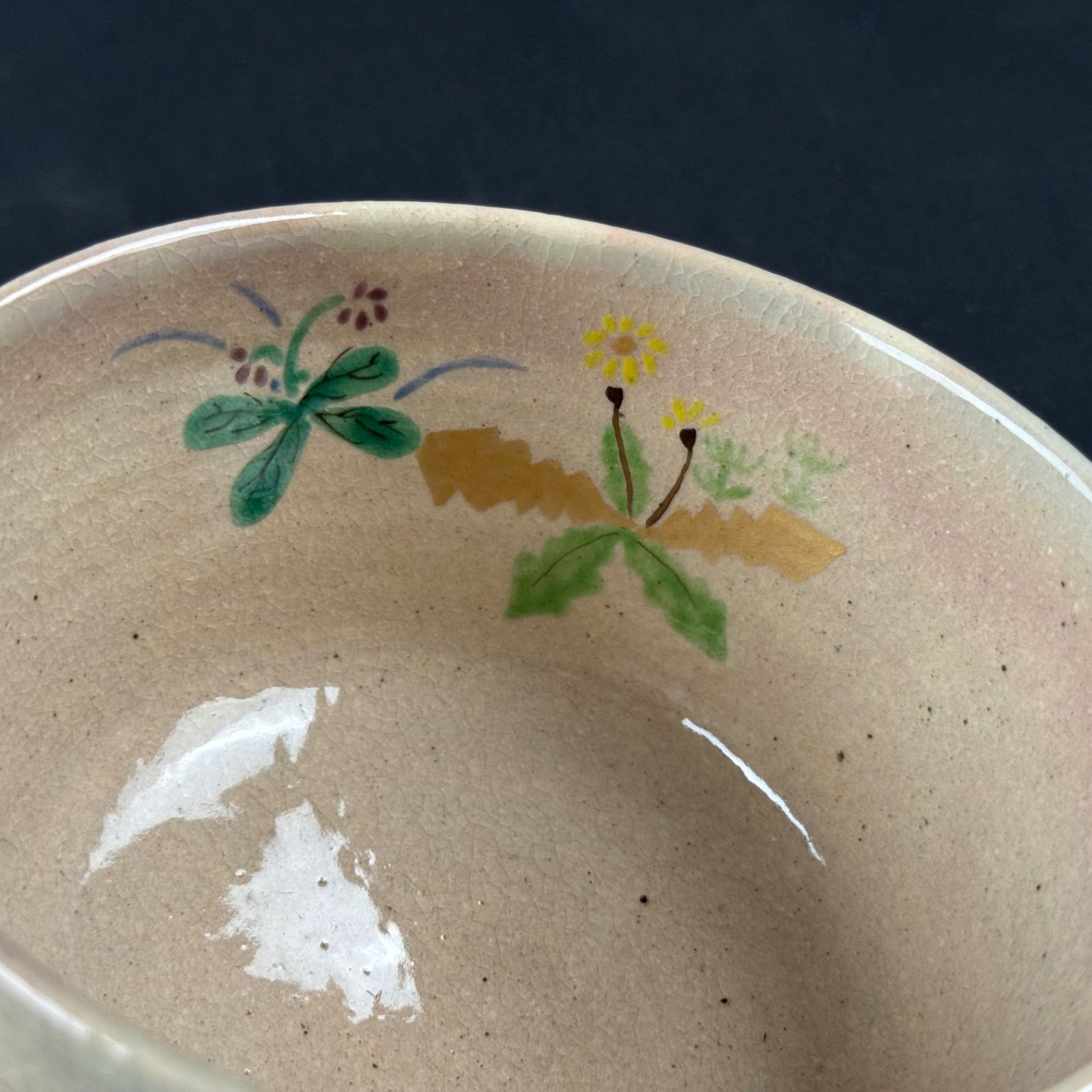押小路窯 春野 金彩 草花文 茶碗 化粧箱 茶道具 骨董 - メルカリ