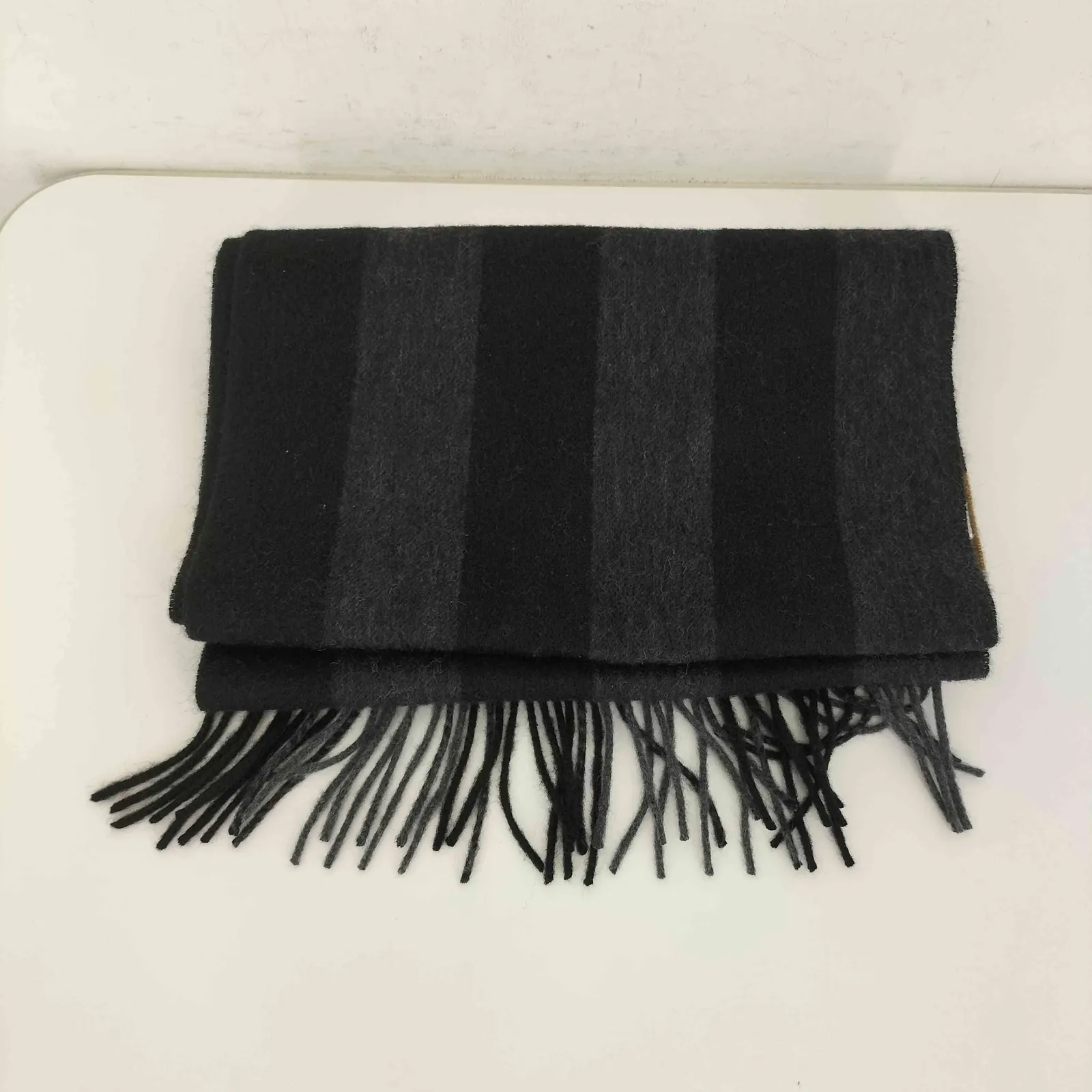 ポールスミス Paul Smith ウールフリンジマフラー メンズ 表記無 やや傷や汚れあり 中古・真贋鑑定済み品 m department by メルカリ