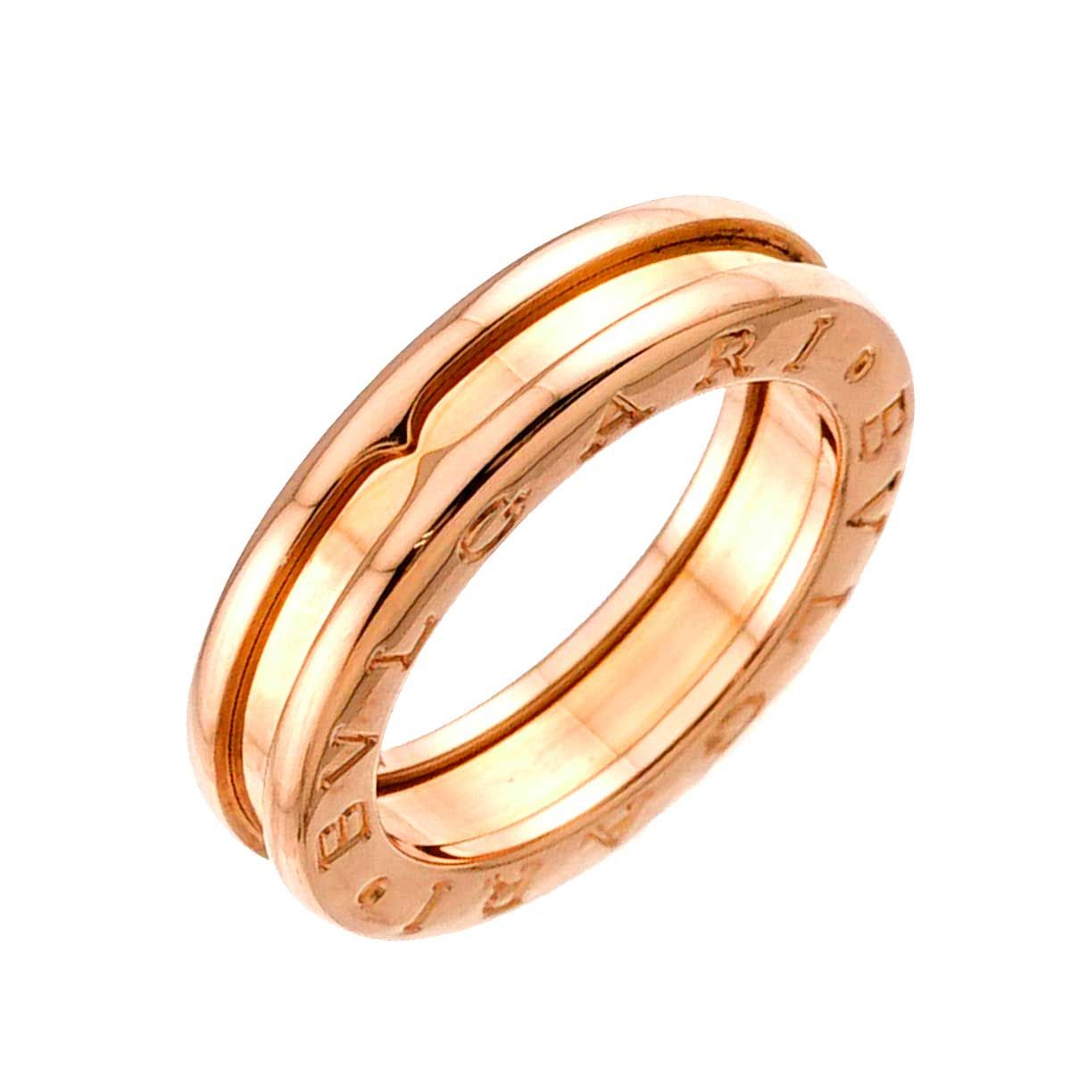 ブルガリ BVLGARI ビーゼロワン 1バンド #48 リング K18 PG ピンクゴールド 750 指輪 B-zero1 Ring【証明書付き】 90328149 97,900円