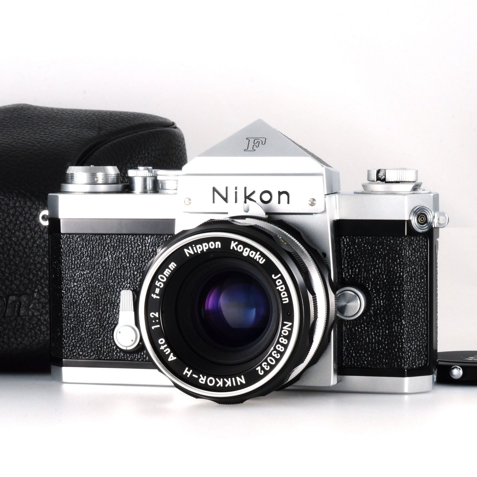 【ニコン】Nikon F アイレベル + NIKKOR-H Auto 50mm F2 フィルム一眼レフカメラ [Exc＋5] #W840