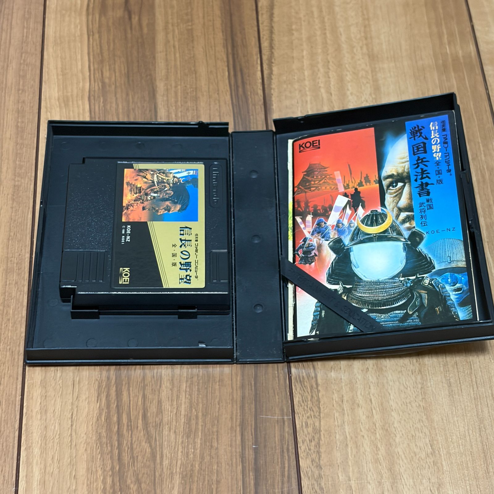 信長の野望全国版 【ファミコン】 箱・説明書あり - メルカリ