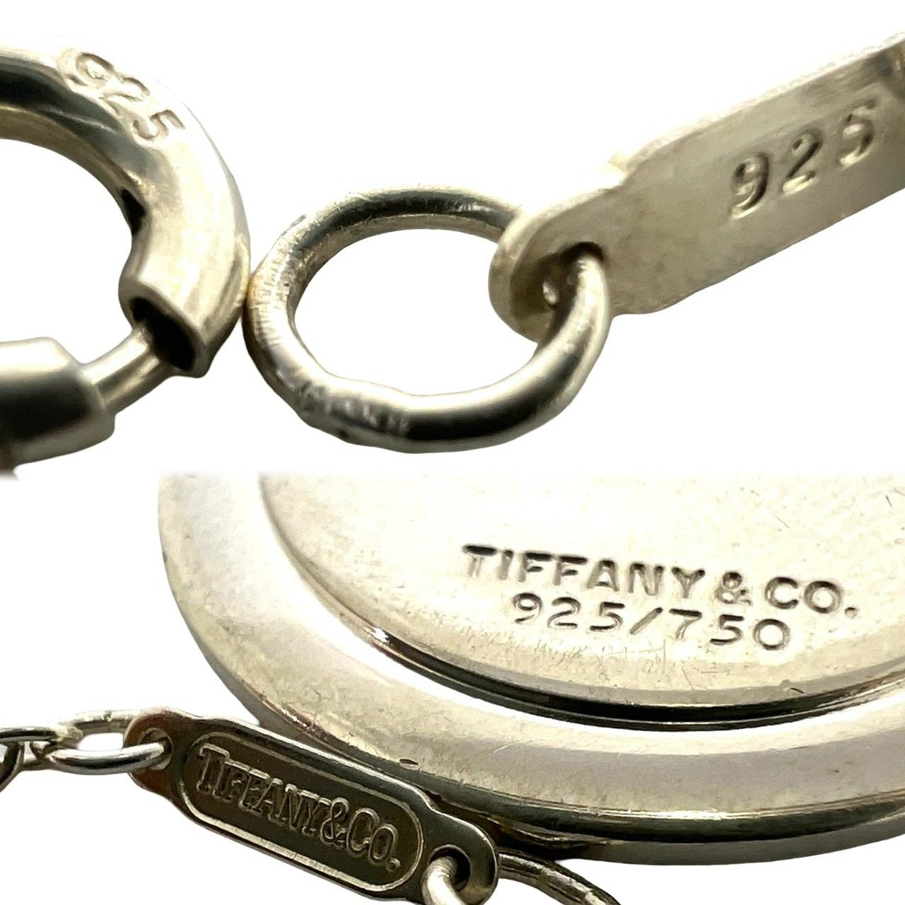 極 美品 袋付き TIFFANY&Co. ティファニー セントクリストファー