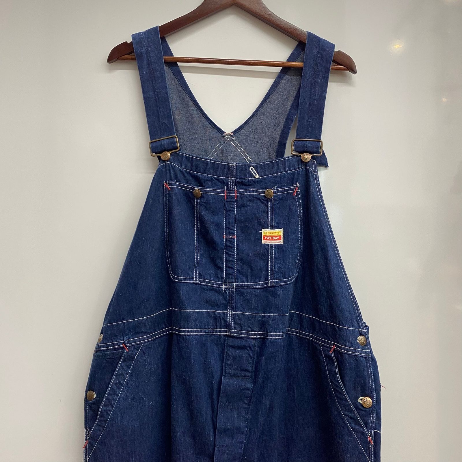 ヴィンテージ vintage 50's PENNEY'S PAYDAY デニムオーバーオール