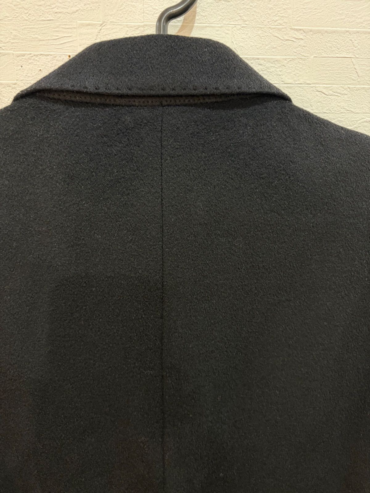 最高峰の逸品◇ロロピアーナ カシミヤ100% ロングコート 黒 [LL