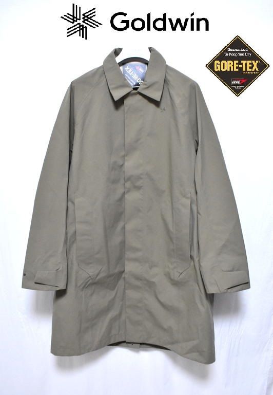 新品 Goldwin GORE-TEX Bal Collar Coat 3(L) GL23335OL ゴールド