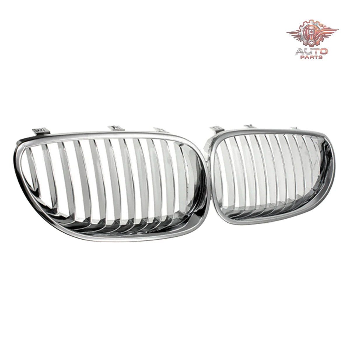 フロントバンパー クローム スポーツ ワイド キドニーグリル - BMW E60 E61 5シリーズ M5 2003-2009 51137065701 8,745円